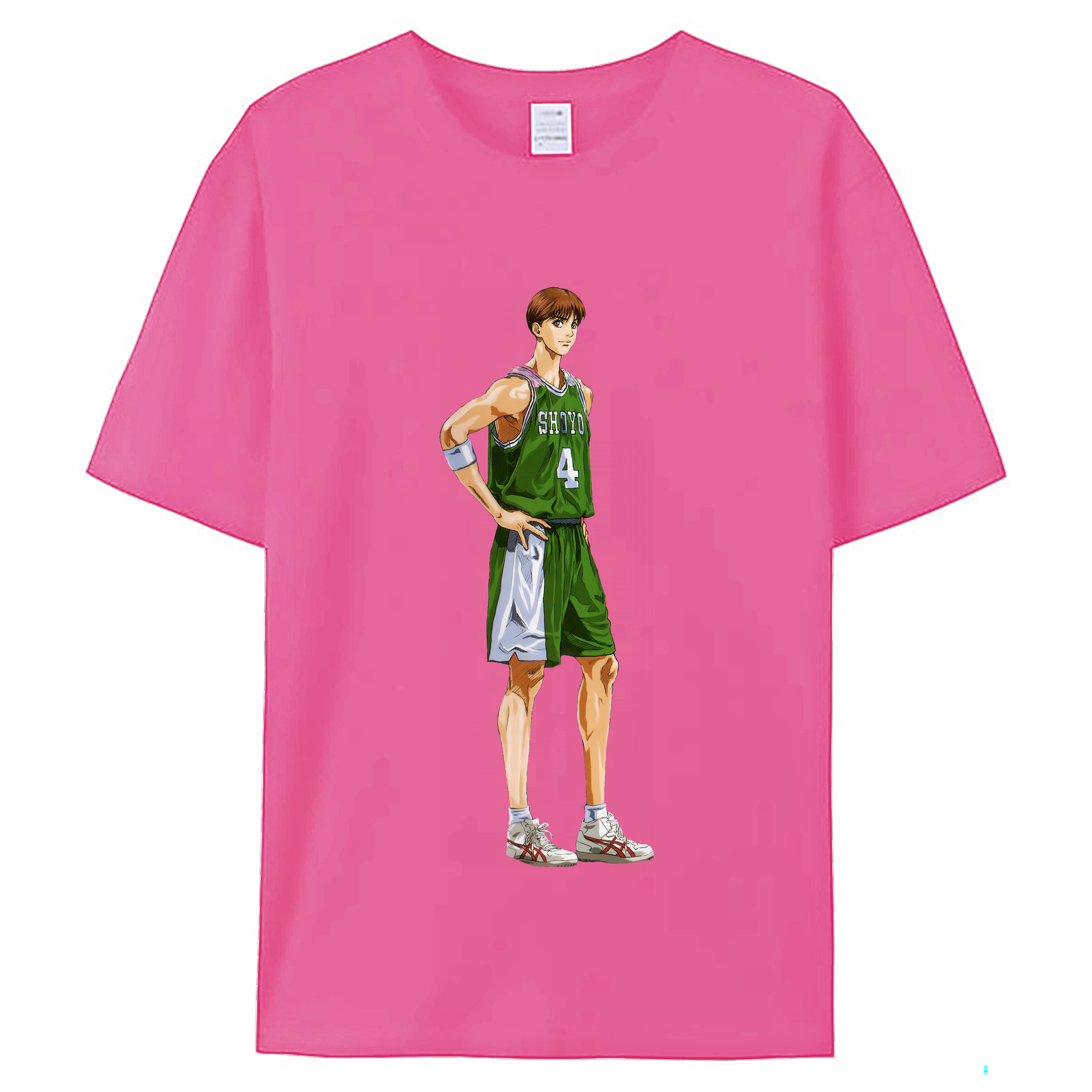 （画像用） SLAM DUNK／スラムダンク レディースカジュアルプリントTシャツ（綿100％）